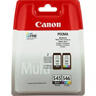 Canon PG-545 Schwarz- + CL-546 Farbtinte – Multipack