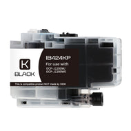 Brother LC424BK kompatible Tintenpatrone – 750 Seiten – Schwarz