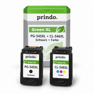 Prindo PG-545XL + CL-546XL 2er-Pack – Schwarz/Farbe