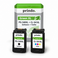 Prindo PG-540XL + CL-541XL 2er-Pack – Schwarz/Farbe