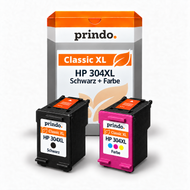 Prindo HP 304 XL 2er-Pack – Schwarz/Farbe