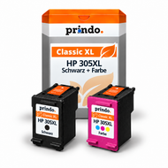 Prindo HP 305 XL 2er-Pack – Schwarz/Farbe