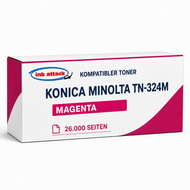 Konica Minolta TN-324M kompatibler Toner – 26.000 Seiten – Magenta