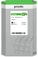 Prindo Green XL Multipack für HP 302 XL – Schwarz/Farbe